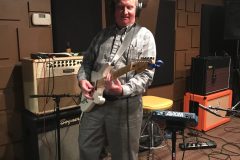 Jeff of CCA tracking high energy riffs!