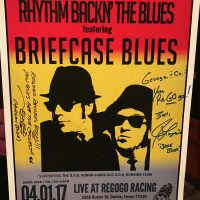 Breifcase Blues RR Show Poster